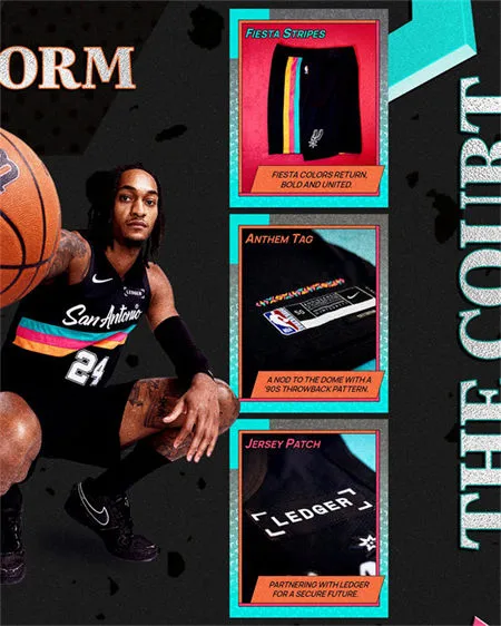 Spurs 2025-26 City Jersey