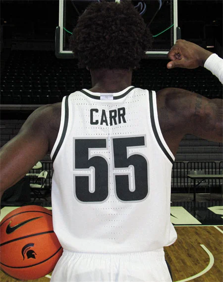 Michigan State Spartans Basketball Throwback Jersey