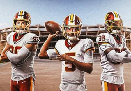 Washington Commanders REDSKINS ERA Retro Jersey
