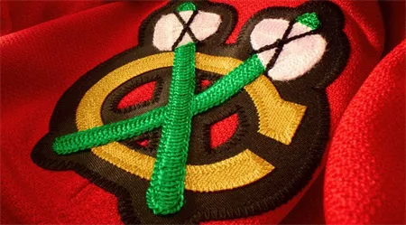 Chicago Blackhawks 100th Anniversary C-shoulder logo