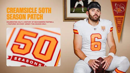 BUCCANEERS 1976 UNIFORM JERSEY 