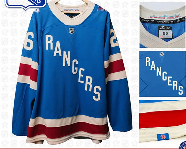 Rangers 100th Anniversary Centennial Jersey
