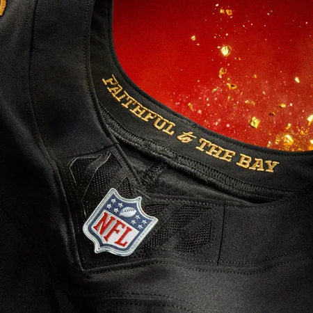 49ers Black Rivalry Collection Jersey