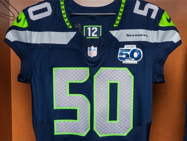 Seattle Seahawks 50th Season anniversary Jersey