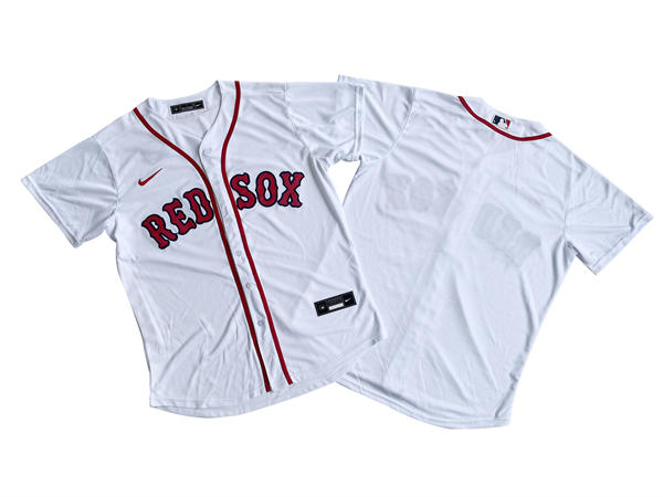 Men's Boston Red Sox Blank Nike White Home Cool Base Team Jersey