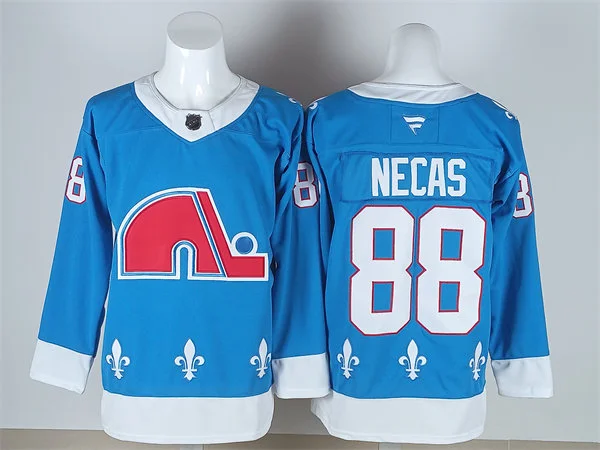 Men's Colorado Avalanche #88 Martin Necas Fanatics Blue Heritage Premium Jersey