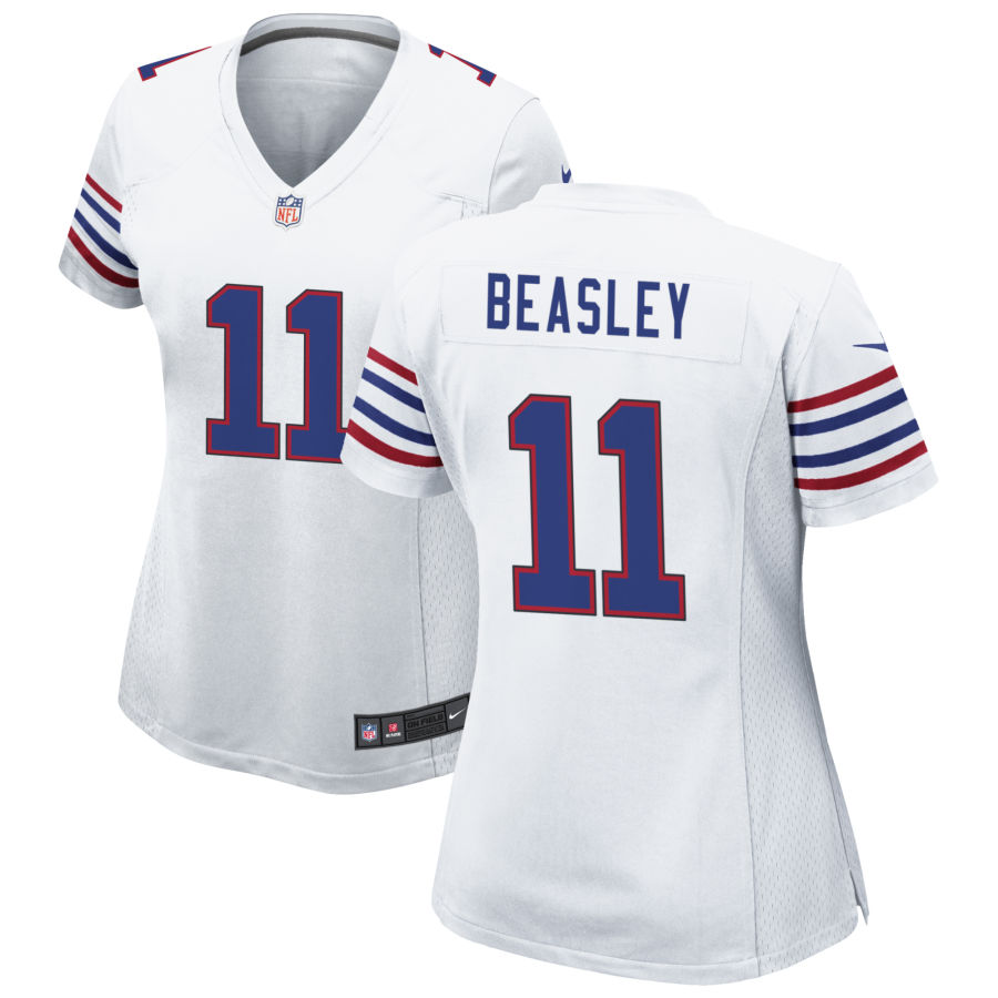Womens Buffalo Bills #11 Cole Beasley Nike White Alternate Limited Jersey