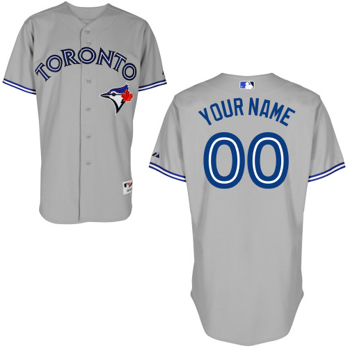 Toronto Blue Jays Authentic Personalized 2012 Road Jersey