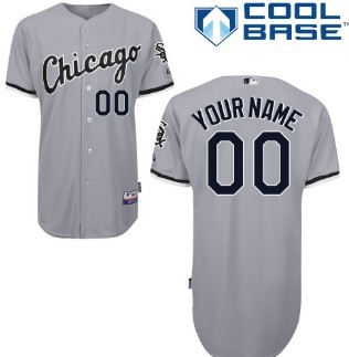 Kids Chicago White Sox Customized Gray Jersey