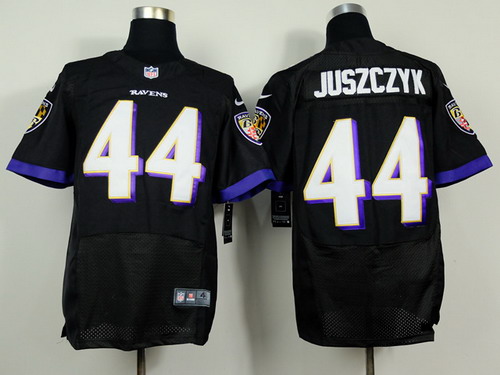 Men's Baltimore Ravens #44 Kyle Juszczyk 2013 Black ENike lite Jersey