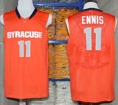 NCAA Basketball Jersey Syracuse Orange #11 Tyler Ennis 2014 Orange Jersey