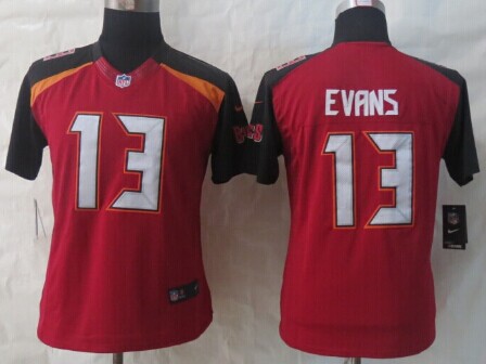 Nik Tampa Bay Buccaneers #13 Mike Evans 2014 Red Limited Womens Jersey