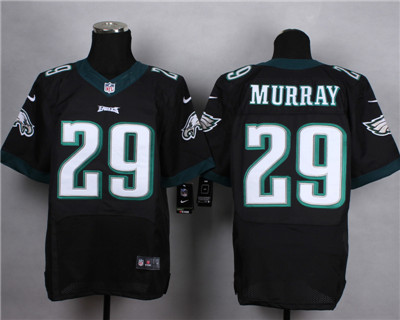 Men's Philadelphia Eagles #29 DeMarco Murray Nike Elite Black  Jersey