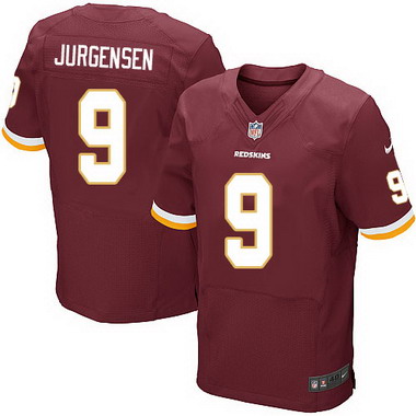 Men's Washington Redskins #9 Sonny Jurgensen Burgundy Red Team Color NFL Nike Elite Jersey