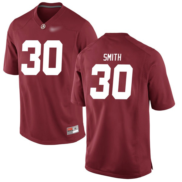 Galin Smith Alabama Crimson Tide Men's Jersey - #30 NCAA Crimson Game