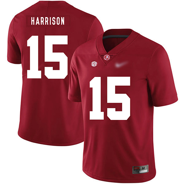 Ronnie Harrison Alabama Crimson Tide Men's Jersey - #15 NCAA Red Game Authentic