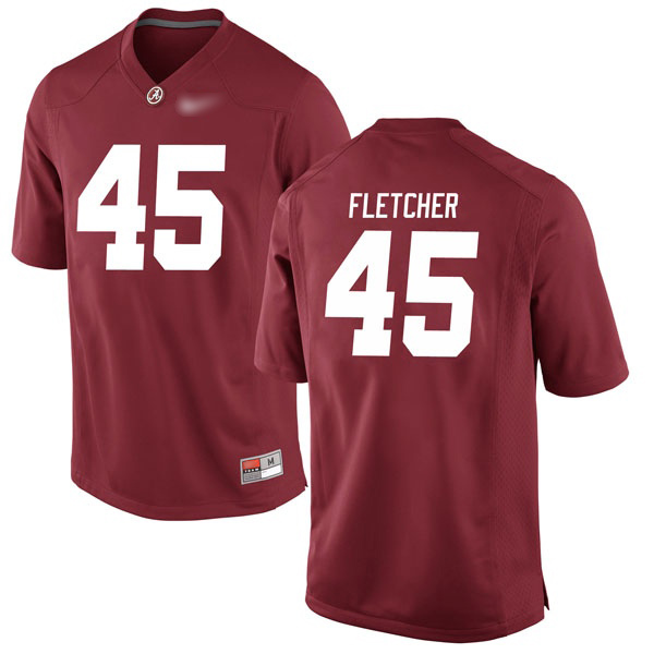 Thomas Fletcher Alabama Crimson Tide Men's Jersey - #45 NCAA Crimson Game