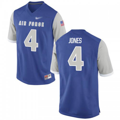 James Jones Air Force Falcons Mens Jersey - #4 NCAA Royal Game