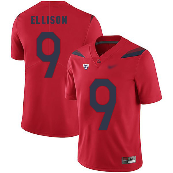 Tony Ellison Arizona Wildcats Men's Jersey - #9 NCAA Red Replica Authentic