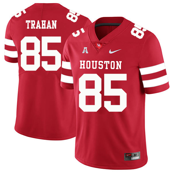 Christian Trahan Houston Cougars Men's Jersey - #85 NCAA Red Stitched Authentic