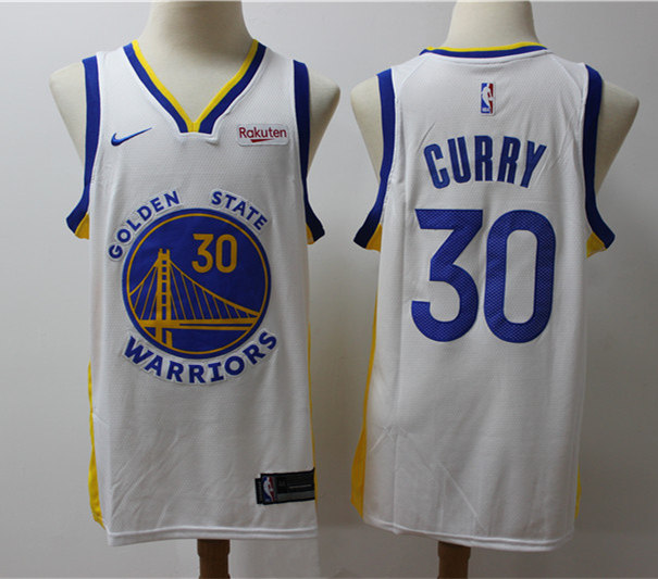 stephen curry white swingman jersey