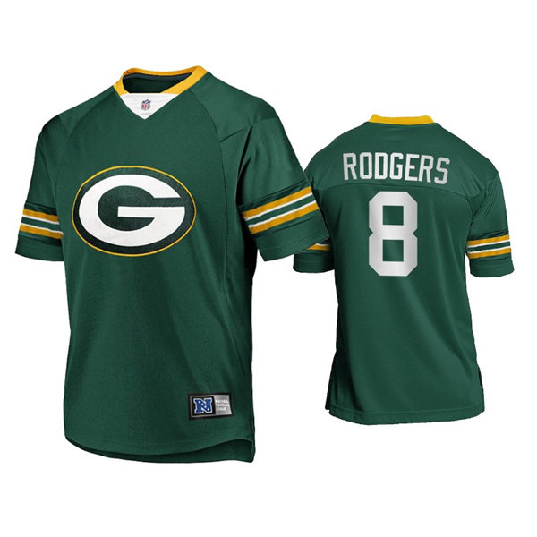 Mens Green Bay Packers #8 Amari Rodgers Nike 2021 Green Team Logo Icon Jersey