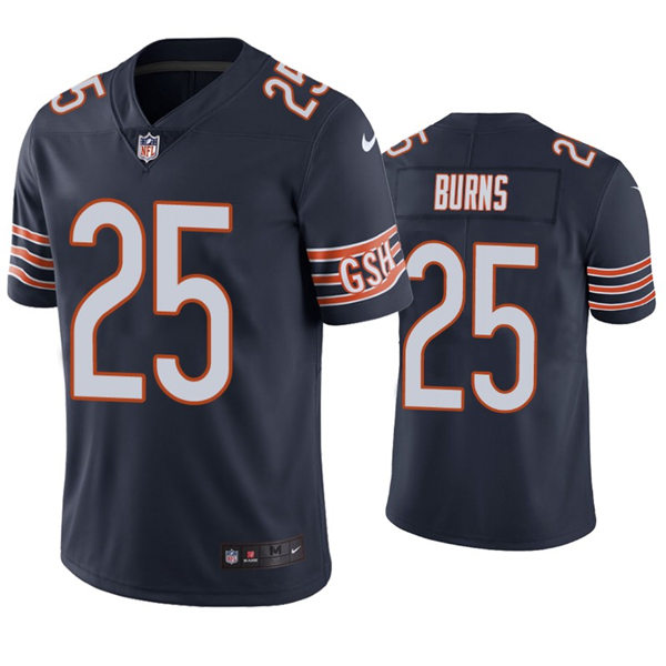 Mens Chicago Bears #25 Artie Burns Nike Navy Vapor Untouchable Limited Jersey
