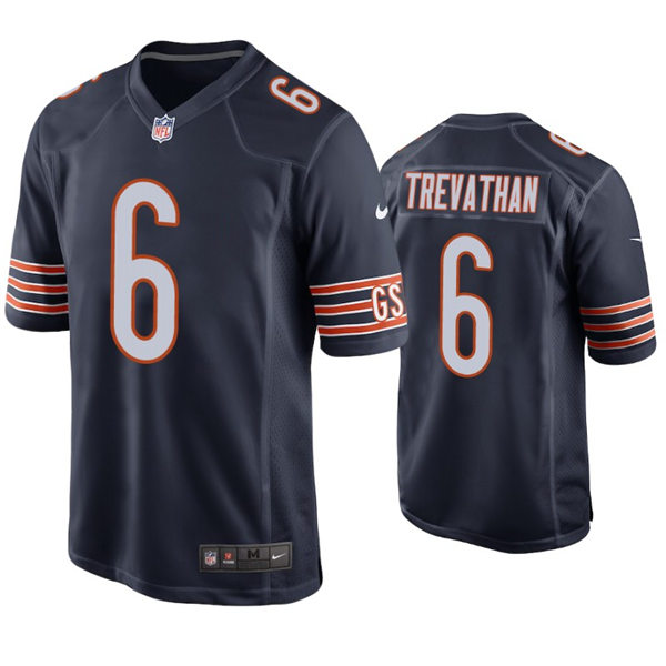 Mens Chicago Bears #6 Danny Trevathan Nike Navy Vapor Untouchable Limited Jersey