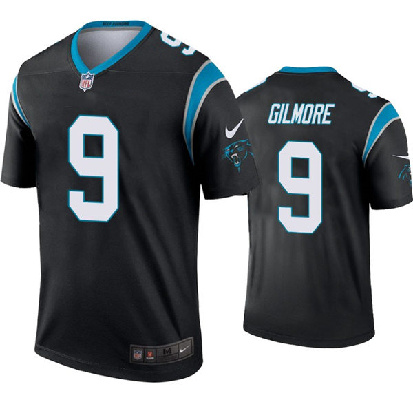 Mens Carolina Panthers #9 Stephon Gilmore Nike Black Vapor Untouchable Limited Jersey