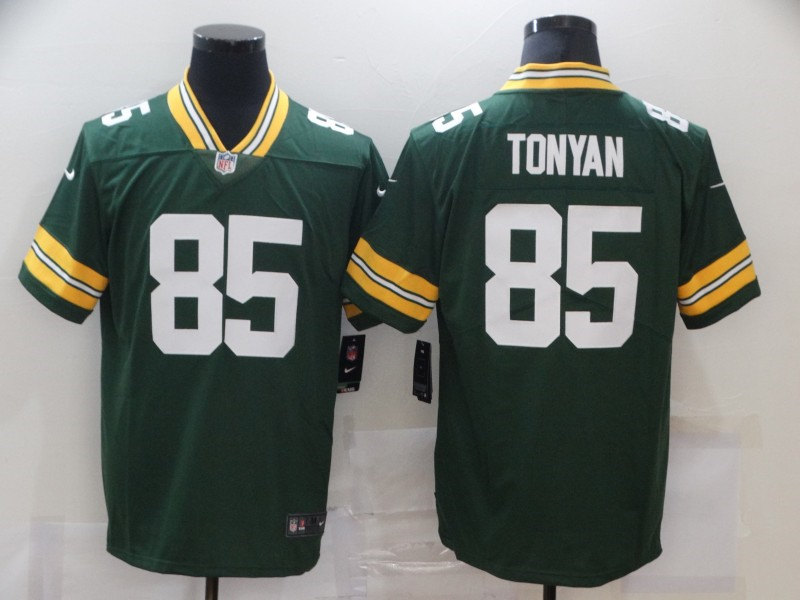 Men's Green Bay Packers #85 Robert Tonyan Player Nike Green Game Football Jersey