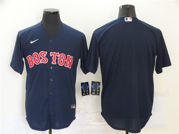Men's Boston Red Sox Blank Nike Navy Home Cool Base  Team Jersey