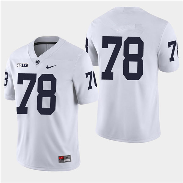 Men's Penn State Nittany Lions Retired Player #78 Mike munchak Nike White College Game Football Jersey 