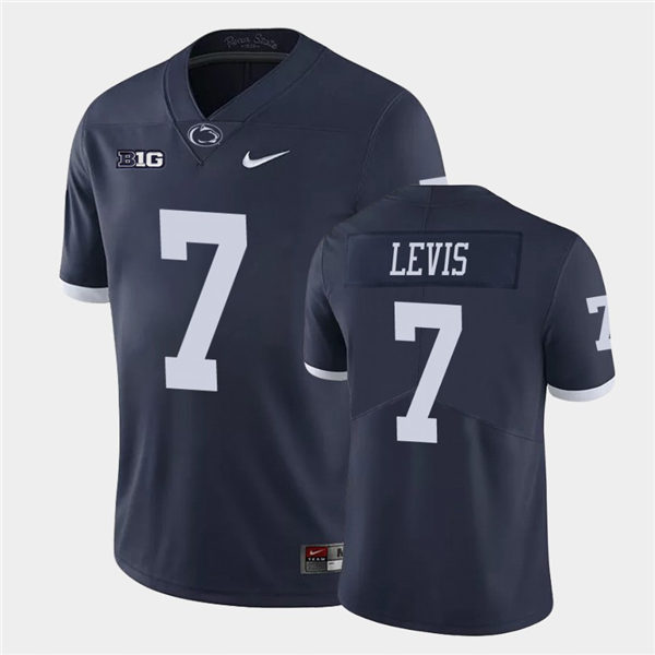 Men's Penn State Nittany Lions #7 Will Levis Nike Navy Retro Limited Football Jersey