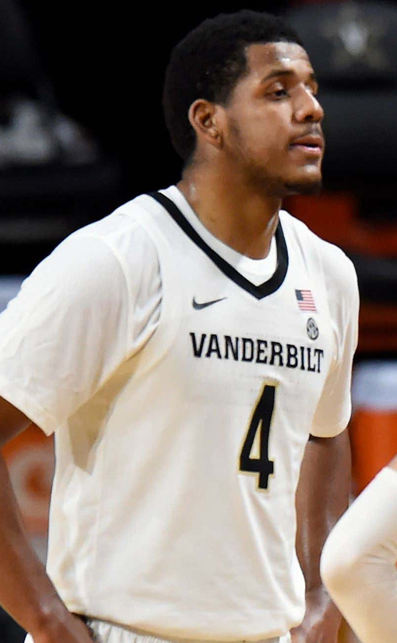Men's Vanderbilt Commodores #4 Jordan Wright Nike 2019 White College Game Basketball Jersey
