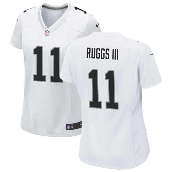 Womens Las Vegas Raiders #11 Henry Ruggs II Nike White Vapor Limited Jersey  