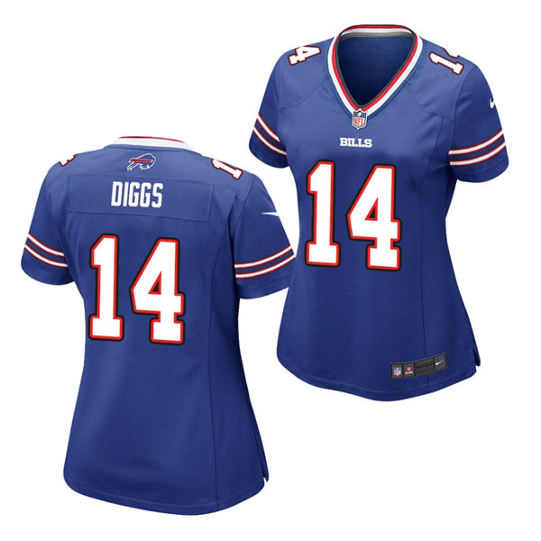Womens Buffalo Bills #14 Stefon Diggs Nike Royal Game Jersey