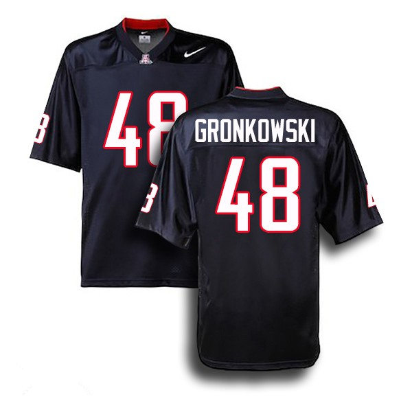 Mens Arizona Wildcats #48 Rob Gronkowski Nike 2012 Navy Retro College Football Jersey