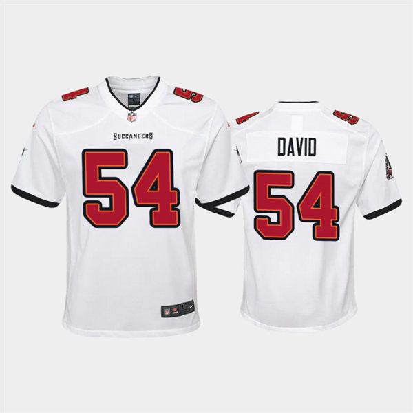 Youth Tampa Bay Buccaneers #54 Lavonte David Nike White Limited Jersey
