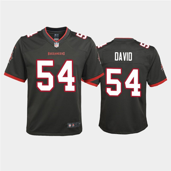 Youth Tampa Bay Buccaneers #54 Lavonte David Nike Pewter Alternate Limited Jersey