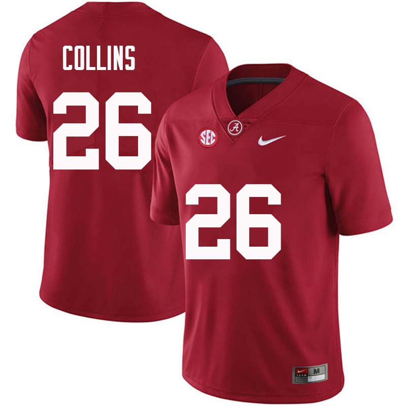 Men's Youth Alabama Crimson Tide #26 Landon Collins Nike Crimson College Game Football Jersey