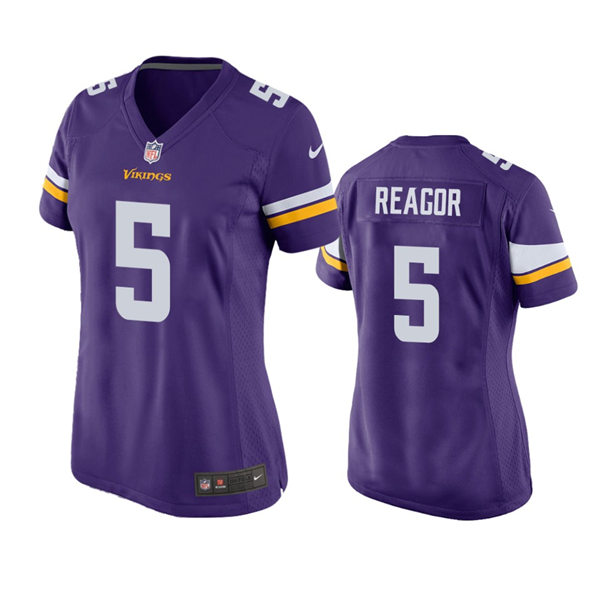 Women's Minnesota Vikings #5 Jalen Reagor Nike Purple Limited Jersey