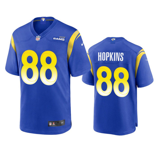 Mens Los Angeles Rams #88 Brycen Hopkins Nike Royal Vapor Untouchable Limited Jersey