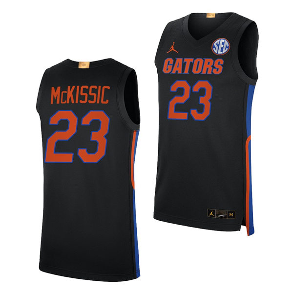 Mens Youth Florida Gators #23 Brandon McKissic 2020 Black College Basketball Jersey