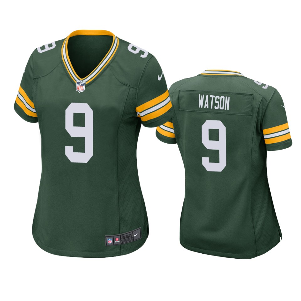Women's Green Bay Packers #9 Christian Watson Green Vapor Limited Jersey
