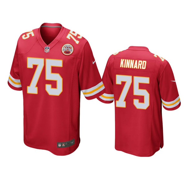 Youth Kansas City Chiefs #75 Darian Kinnard Red Limited Jersey