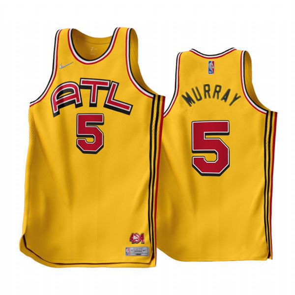 Collection: 2022-23 Atlanta Hawks City Edition Authentic Jersey. #5  Dejounte Murray. : r/basketballjerseys
