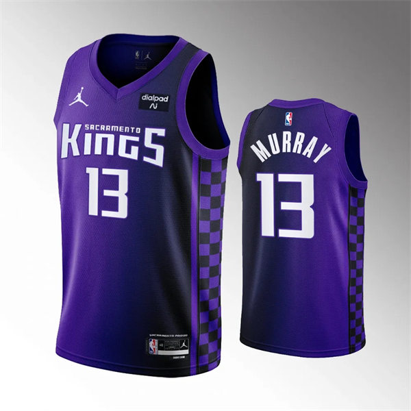 Mens Sacramento Kings #13 Keegan Murray 2023-24 Purple Statement Edition Player Jersey