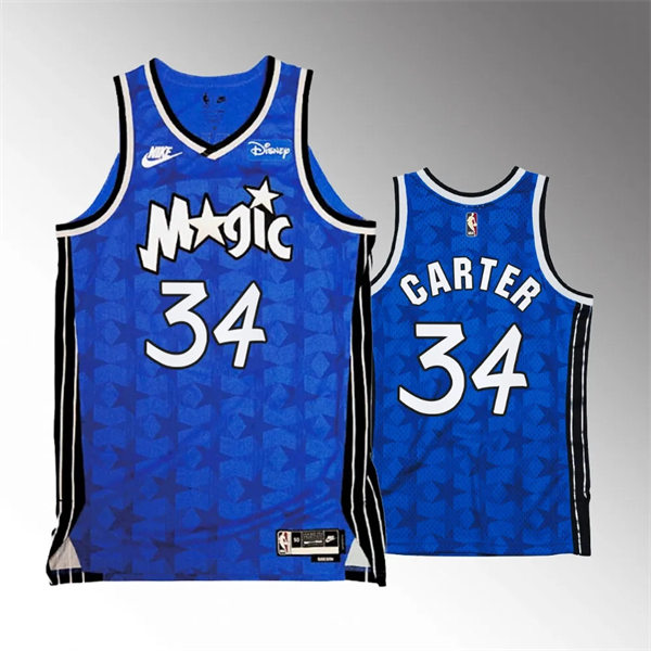 Men's Orlando Magic #34 Wendell Carter Jr. 2023-24 Classic Edition Jersey - Blue.webp