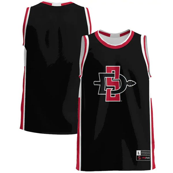 Mens Youth San Diego State Aztecs Blank Black Basketball Limited Jersey