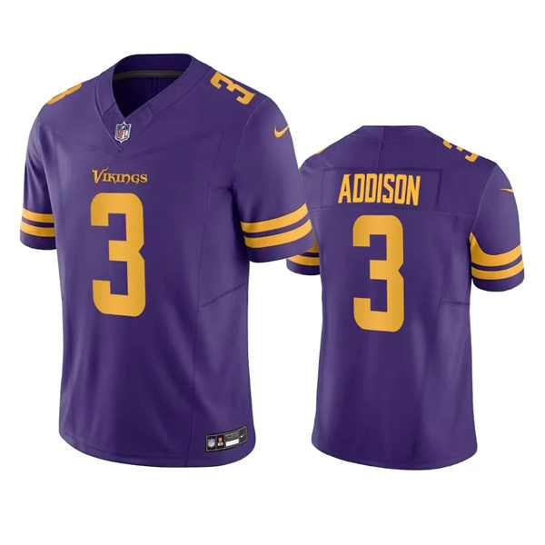 Mens Cheap Stitched Minnesota Vikings Vapor Limited Jersey